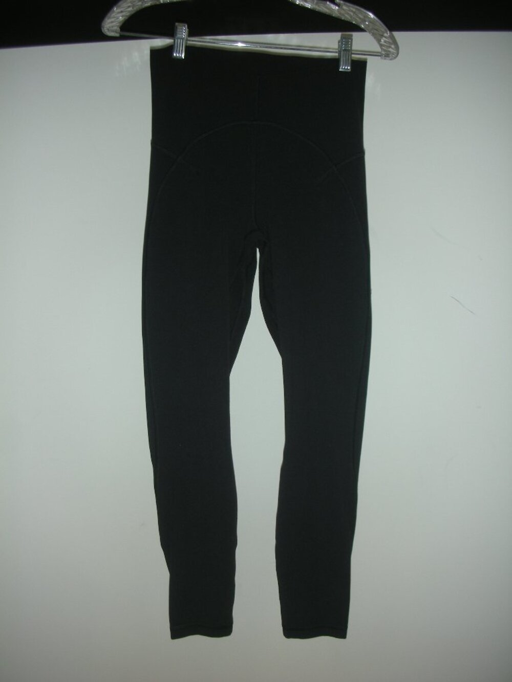 Lululemon Wunder Under High Rise Black Leggings 25" Size 6